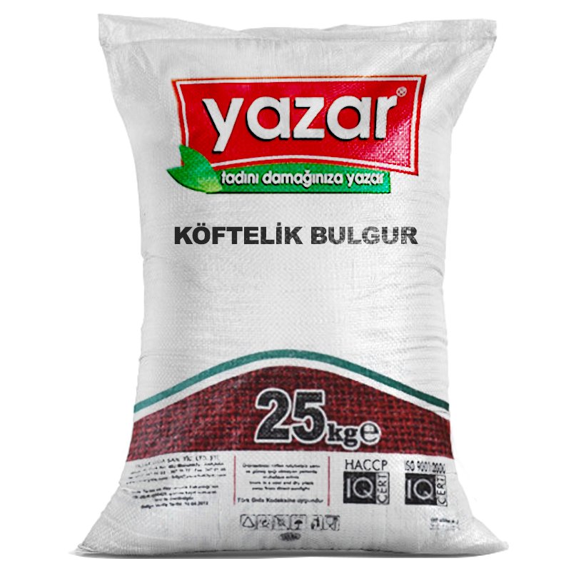 Yazar Köftelik Bulgur 25 Kg.